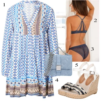 Outfit s Šedá Kalhotky S.Oliver "Outfit na léto"