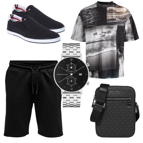 Schwarz/Grau/Silber/Lila/Dunkelgrau Uhrenarmband/KettenUhr/ArmbandUhr/Smartwatch/Uhrwerkzeug Kapten & Son kombinieren