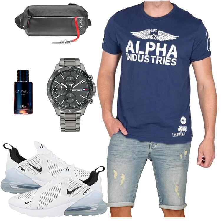 Schöner Sommer Look
