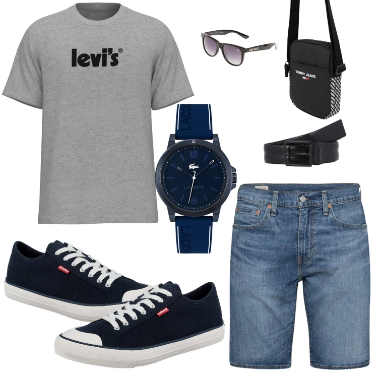 Schöner Sommer Look