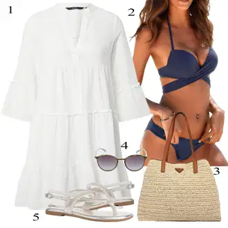 outfit "poletna obleka"