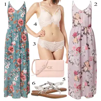 Outfity pro léto s Šedá Dlouhé šaty/Dlouhé Šaty/Košilové šaty/Šaty Na Ramínko/Šaty s výstřihem/Šaty Móda Pro Plnoštíhlou/Šaty Bez Rukávů/Dlouhý svetr/Midi Kabát/Letní Kabát About You "Outfit na léto"
