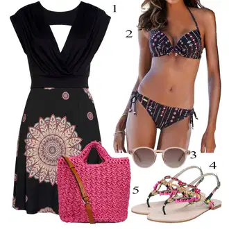 outfit "poletna obleka"