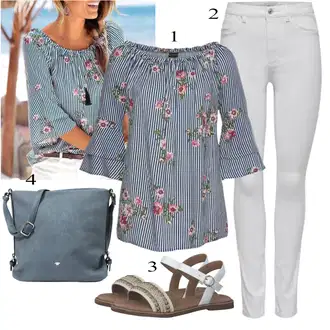 Outfit s Šedá Dlouhý Zimní Kabát/Taška/Dlouhé Šaty/Doplňek/Dlouhá tylová sukně Tom Tailor "Letní vzhled pro módní ženy"