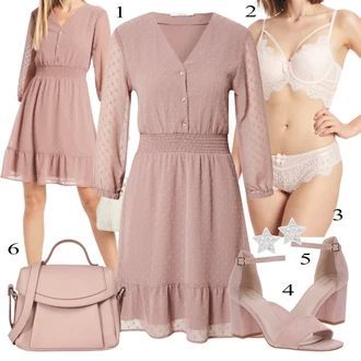 outfit mit Žensko spodnje perilo in kopalke HUNKEMÖLLER "poletna obleka"