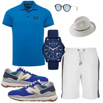 Business Outfits mit Grau Sneaker New Balance "Sommer Look für den Alltag"