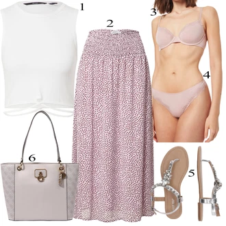 outfit mit Ravni čevelj About You "Poletna oblačila"
