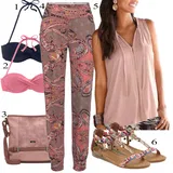 Outfity s bikinovým horním dílem image