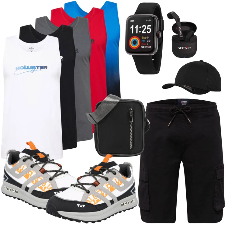 Sommerliches Sport Outfit