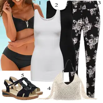 outfit mit Siva Torba za čez ramo AllSaints "poletna obleka"