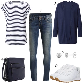 Outfit s Růžová/Modrá/Tmavě modrá Slim Fit Džíny/Džíny s Nízkým Sedem/Push up Džín/Zimní bunda/Kožené Boty/Džín s Nízkým Pasem/Kožená bunda LTB "Outfit na léto"