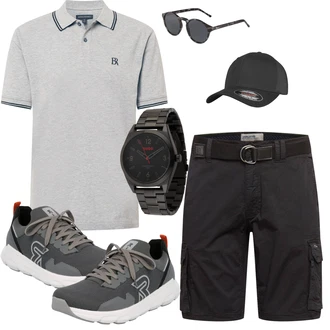 Outfit mit Sneaker Low rieker evolution "Stylische Sommerlaune"
