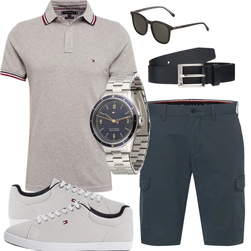 Blau/Dunkelblau/Hellblau/Schwarz LederGürtel/Klassische Gürtel/FrauenGürtel Ohne Schnalle/Casual Gürtel Tommy Hilfiger kombinieren mit Weiß Sonnenbrille Lacoste