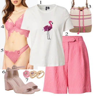 outfit mit monki "poletna obleka"