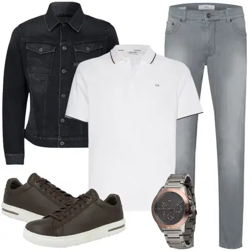 Weiß Jeans/SchlagHose Brax kombinieren