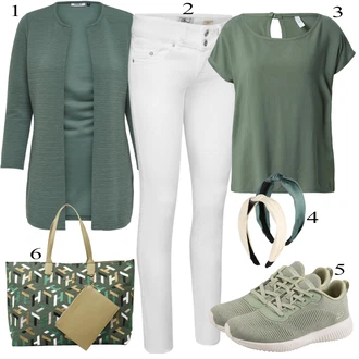outfit "Padajoča oblačila"