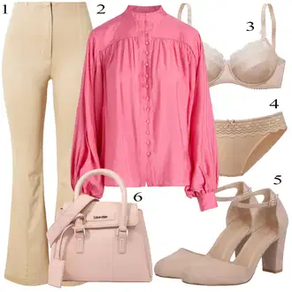 Outfit sa Torba Za Preko Ramena/Torbica/Torba za nošenje/Privjesak Calvin Klein "Biznis outfiti"