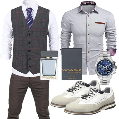 Grau Accessoire DOLCE & GABBANA kombinieren