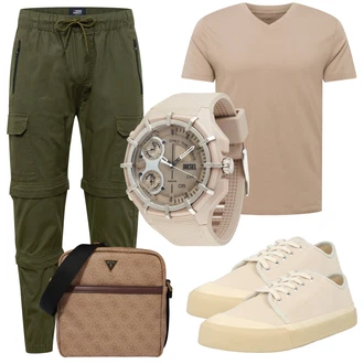 Outfit mit Rosa/Beige pompeii "Cool für die Freizeit"