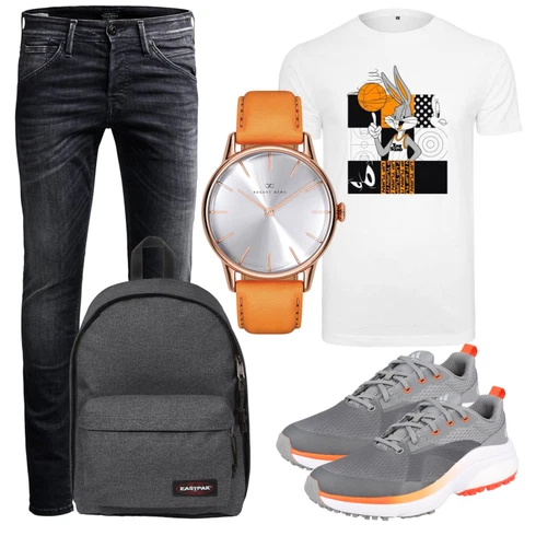 Schwarz/Dunkelgrau/Grau/Dunkelblau Low Rise Jean/Lederjacke/Slim Fit Jeans/Winterjacke/Leder Schuhe/Low Waist Jean/Jeans mit Schlitz/Herren Lederjacke/Biker Jeans/Thermojeans Jack & Jones kombinieren
