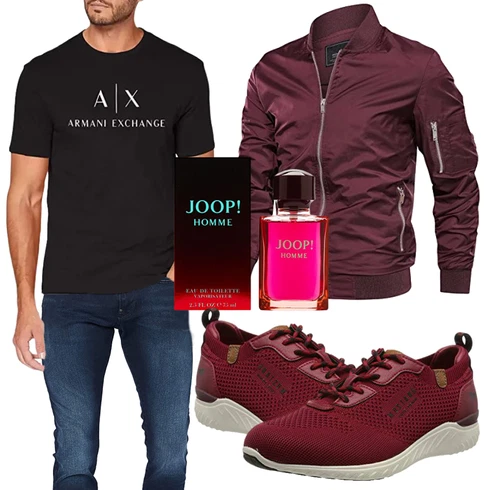 Rot Accessoire JOOP! kombinieren