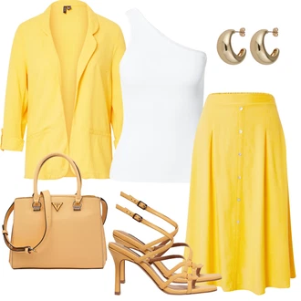 Krátká/mini Outfit s Hnědá Dlouhý Zimní Kabát/Dlouhé Šaty/Taška/Dlouhá tylová Sukně/Doplňek Guess "Elegantní Podzimní Outfit"