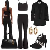 Černé Tylové Sukně Outfity image