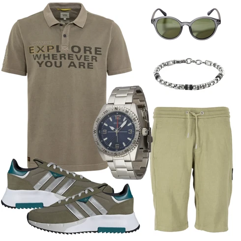 Weiß Sonnenbrille ESPRIT kombinieren