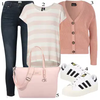 Outfit sa Privjesak/Shopper torba Calvin Klein "Ljetni outfiti"