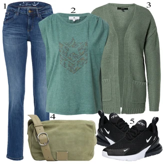 Air Max 270 Outfit s Šedá/Tmavě modrá/Tmavě šedá/Modrá Bota na kolo/Golfová bota/Bota na fitness/Kopačka na umělý povrch/Bota do vody/Přibližovací bota/Bota barefoot Nike Sportswear "Ležérní Outfits"