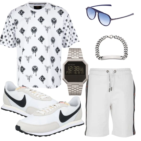 Weiß Sonnenbrille kombinieren
