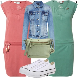 90. leta outfit mit Modra/Svetlo modra Jakna/Velika velikost Plašč/Bluza Velika velikost LTB "Priložnostna oblačila"Look: Lak, 90. leta, Kul, Modernen, Lepo, Stari denar, Univerzitetni, Western