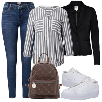 Ležérní outfity Business s Černá Nezařazené Only "Ležérní outfits"Look: Kancelář, Business