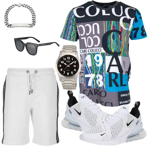 Grau/Schwarz/Dunkelgrau Sonnenbrille Kapten & Son kombinieren