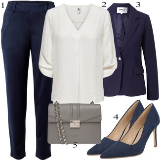 outfit mit Črna Tom Tailor Denim "Priložnostna oblačila"