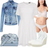 VERO MODA Šaty s Krajkou Outfity image