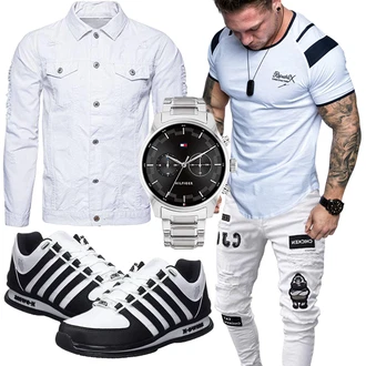 Outfit mit Schwarz Unkategorisiert K-SWISS "Freizeit Outfit"