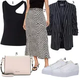 Crne bez Ramena Haljine Veći Brojevi Outfiti image