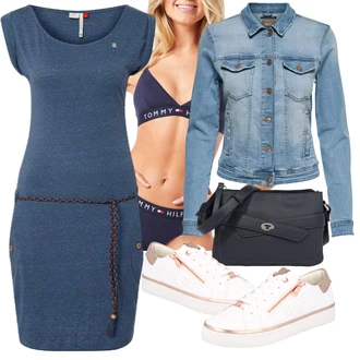 Outfit s Černá Kalhotka Klasické Kalhotky Tommy Hilfiger Underwear "Ležérní Outfits"