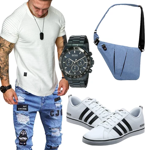 Türkis Sportschuh Ovecat kombinieren