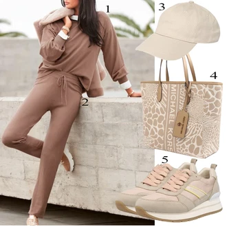 outfit mit Bež Superga Tom Tailor "Priložnostna oblačila"