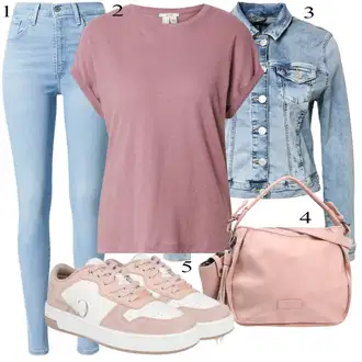 Outfit sa Siva Tenisica Calvin Klein Jeans "Jesenski Outfit"