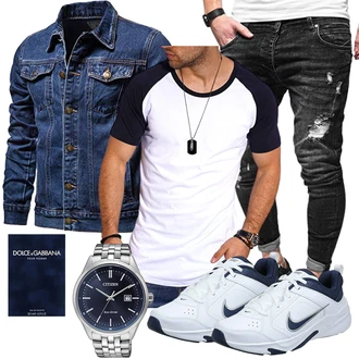 Training Outfit mit Grau Unkategorisiert Nike "Lässiger Freizeit Look"Look: Training