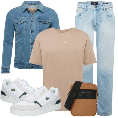Blau/HellBlau Jeansjacke/Kurze Jeansjacke denim project kombinieren