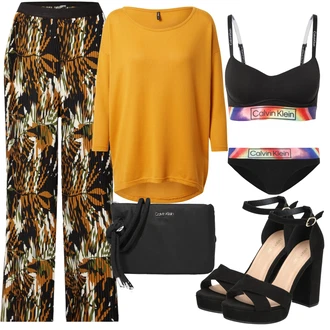 Outfit s Černá Podprsenka/Multifunkční podprsenka/Kojící podprsenka/Podprsenka bez ramínek & variabilní podprsenka Calvin Klein underwear "Lehký Outfit"