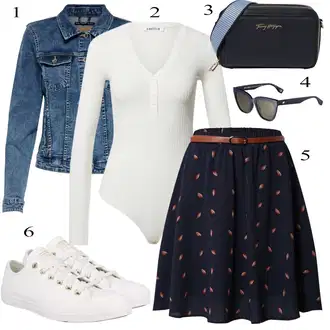 Chuck Taylor All Star Outfit sa Bijela/Krem/Kaki Platnena tenisica/Tanka tenisica/Kožna tenisica/Niska Tenisica Converse "Jesenski outfiti"
