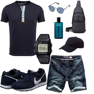 Sommer Outfits Wandern mit Schwarz Unkategorisiert arctic hunter "Outfit für den Sommer"Look: Trekking, Rad­fahren, Wandern, Berg­steigen