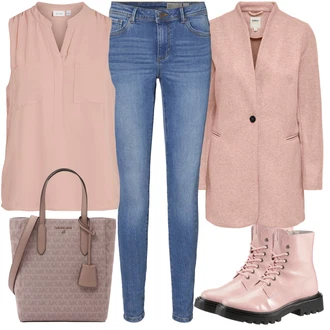 Dlouhé / Maxi Outfit s Béžová Dlouhý Zimní Kabát/Dlouhá tylová sukně/Dlouhé Šaty/Pončo/Oversize Kabát/Oblek/Dlouhé Kardigany Only "Outfit v podzimních barvách"