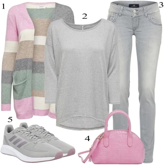 outfit mit Adidas Performance "Padajoča oblačila"