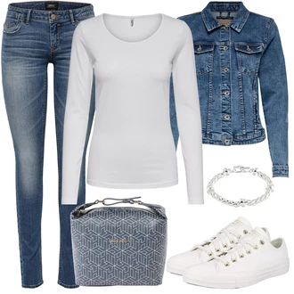 Chuck Taylor All Star Outfit s Bílá/Khaki/Krémová Plátěná teniska/Kožené tenisky/Úzká teniska/Nízká Teniska Converse "Skvělé pro podzim"